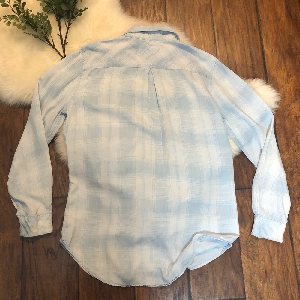 Rails Carter Melange Plaid Button Shirt - image 4